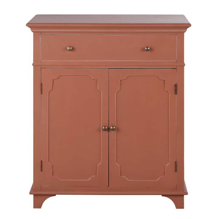 Maisons du Monde Selena - Aparador de 2 puertas color terracota