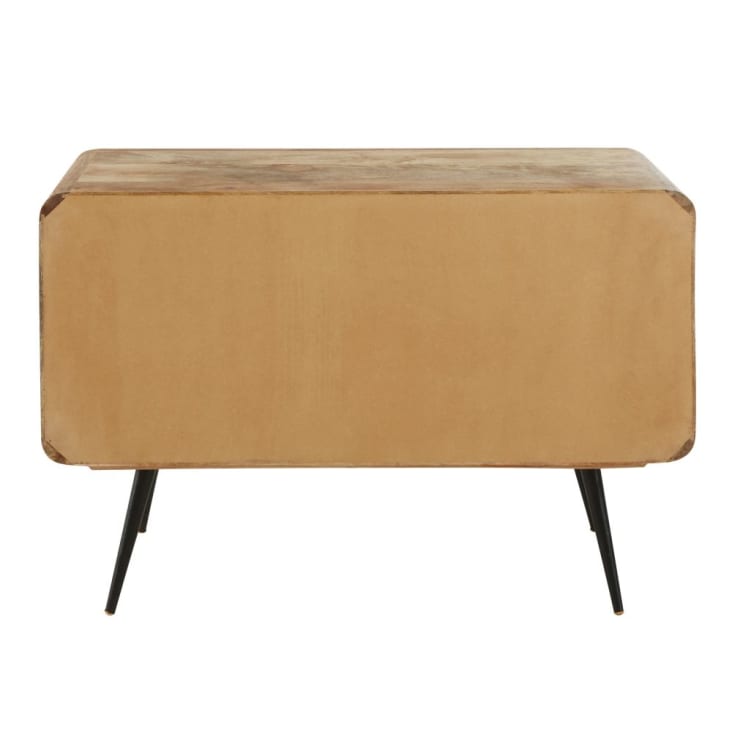 Maisons du Monde Gatsby - Aparador con 2 puertas de metal con efecto dorado Los más vendidos
