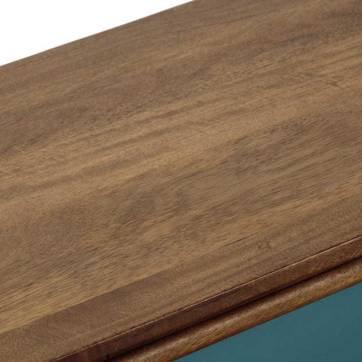 Maisons du Monde Janeiro - Aparador vintage de madera de mango azul Tienda