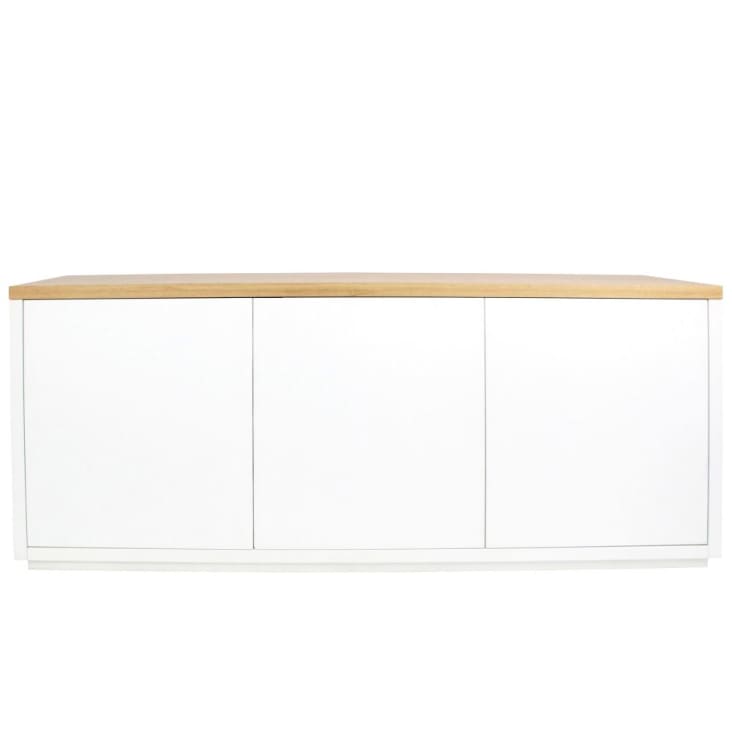 Maisons du Monde Austral - Aparador blanco con 3 puertas Envío gratis