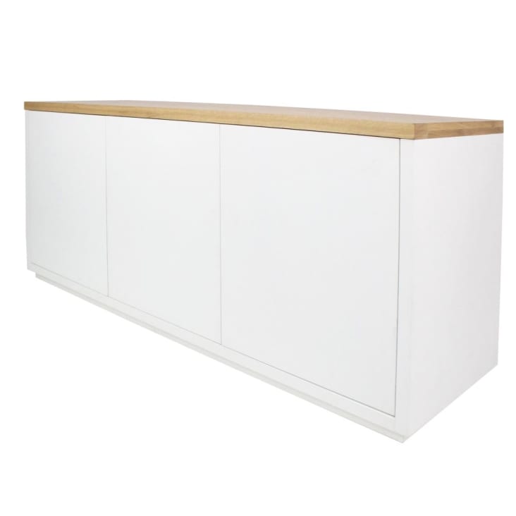 Maisons du Monde Austral - Aparador blanco con 3 puertas Envío gratis