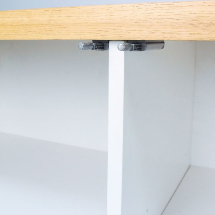 Maisons du Monde Austral - Aparador blanco con 3 puertas Envío gratis