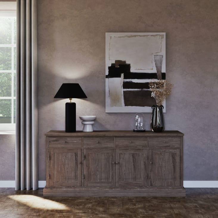 Maisons du Monde Pauillac - Aparador de abeto reciclada Promoción por tiempo limitado