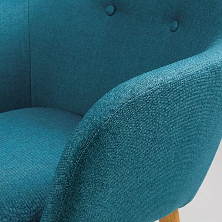 Maisons du Monde Arnold - Silla vintage azul Ahorra y exporta