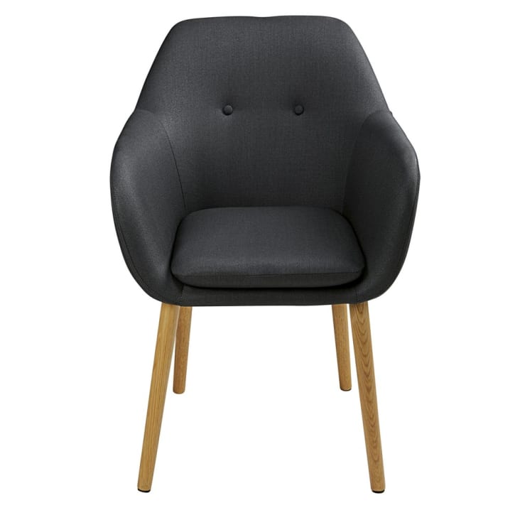 Maisons du Monde Arnold - Silla antracita Ofertas de temporada
