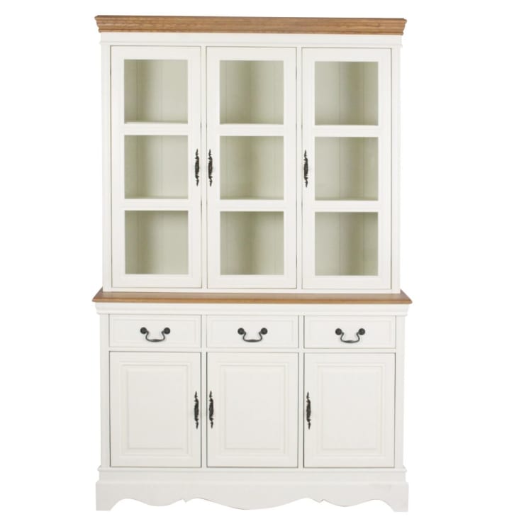 Maisons du Monde Léontine - Alacena 3 puertas crema