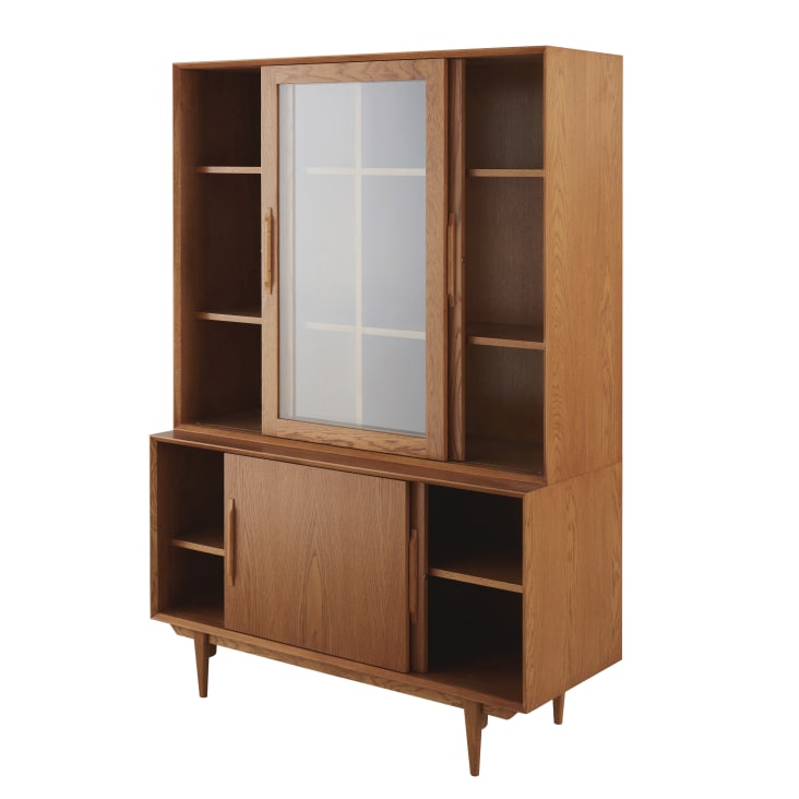 Maisons du Monde Portobello - Armario vajillero vintage con 2 puertas correderas Gran oferta