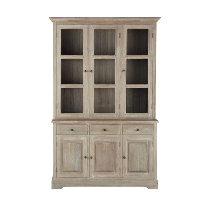 Maisons du Monde Cavaillon - Alacena 6 puertas 3 cajones de paulownia Rebajas baratas