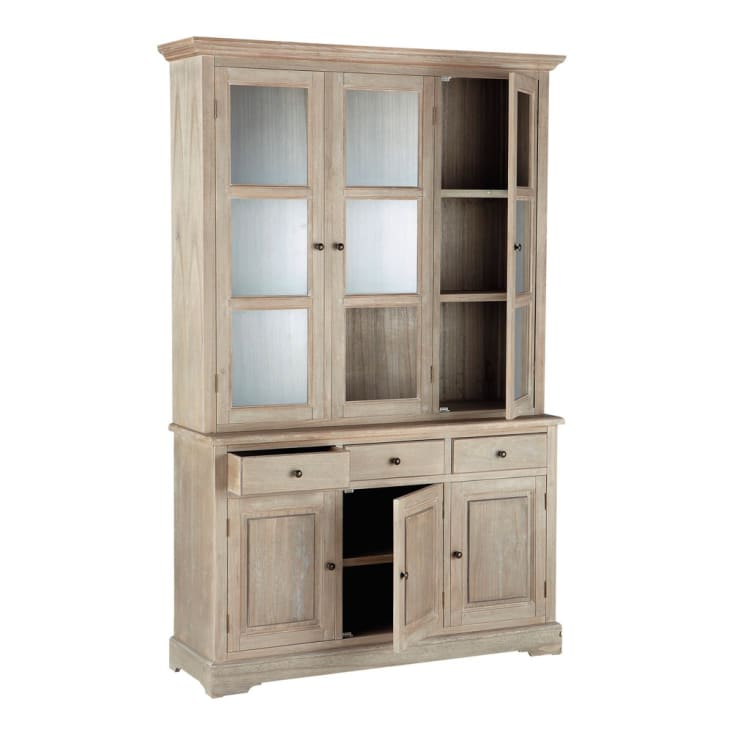 Maisons du Monde Cavaillon - Alacena 6 puertas 3 cajones de paulownia Rebajas baratas