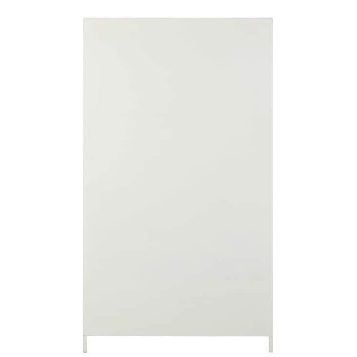 Maisons du Monde Copernic - Vitrina 2 puertas de metal blanca Mejor oferta