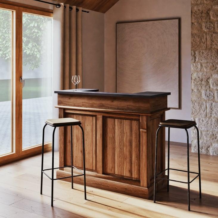 Maisons du Monde Maquis - Mueble bar de pino reciclado Liquidación