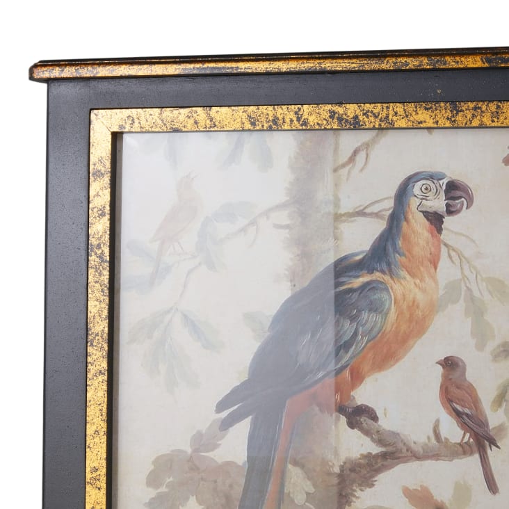 Maisons du Monde Perroquet - Barra de bar de madera oscura Ofertas especiales