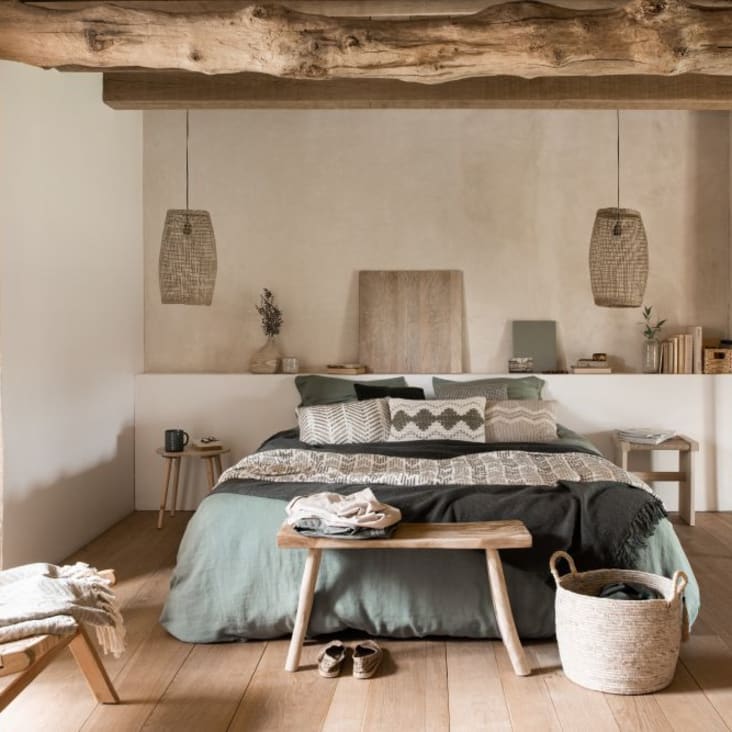 Maisons du Monde TAMARA - Banco de teca Mejor oferta