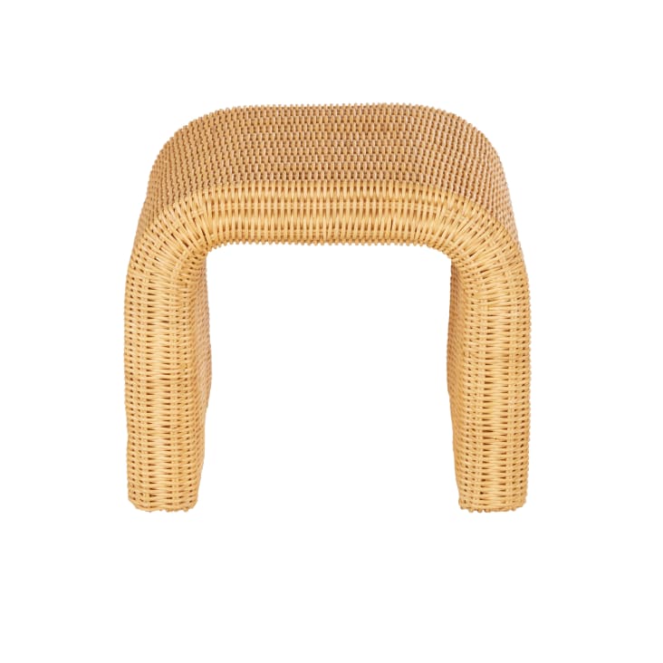 Maisons du Monde Shanya - Taburete / mesa auxiliar de ratán Últimos 2 días