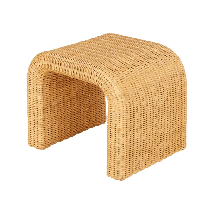 Maisons du Monde Shanya - Taburete / mesa auxiliar de ratán Últimos 2 días