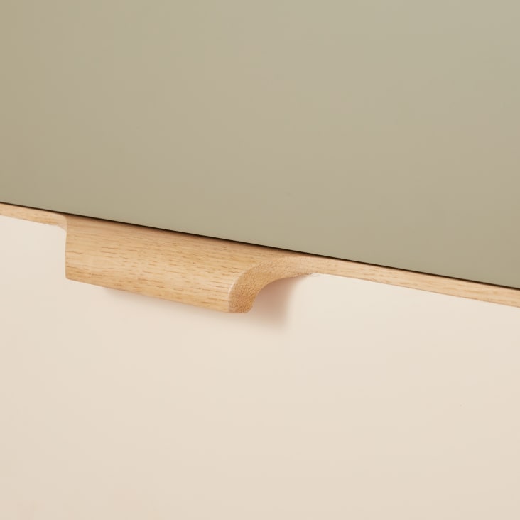 Maisons du Monde Fjord - Cómoda tricolor de 3 cajones Grandes ahorros