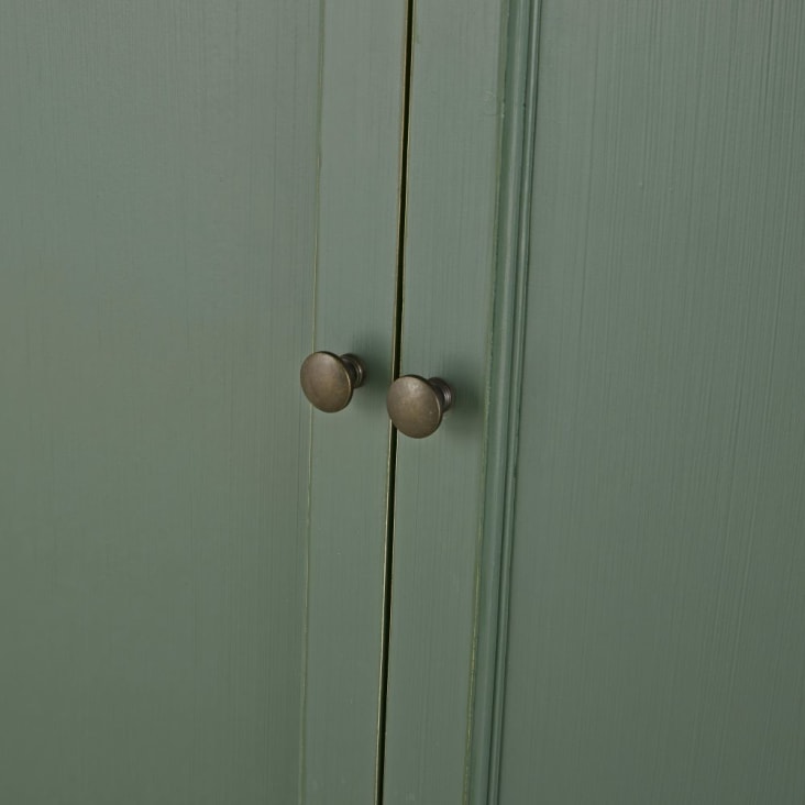 Maisons du Monde Selena - Armario verde caqui con 2 puertas y 1 cajón Outlet