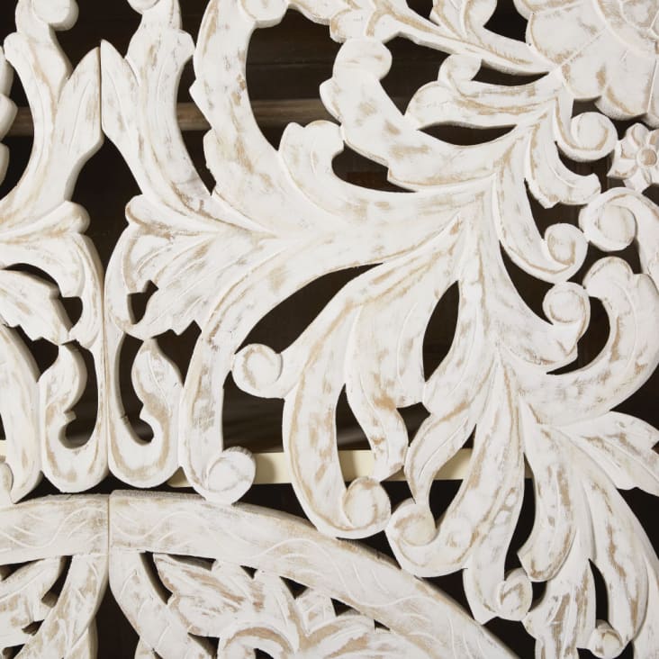 Maisons du Monde Kerala - Armario con 2 puertas de mango macizo tallado Ofertas