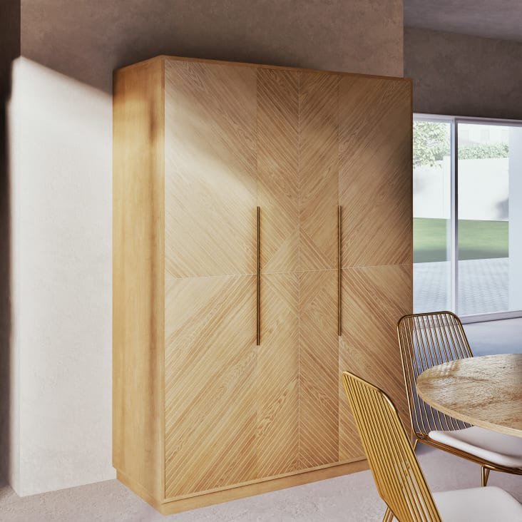 Maisons du Monde Axelle - Armario con 3 puertas Rebajas de fábrica