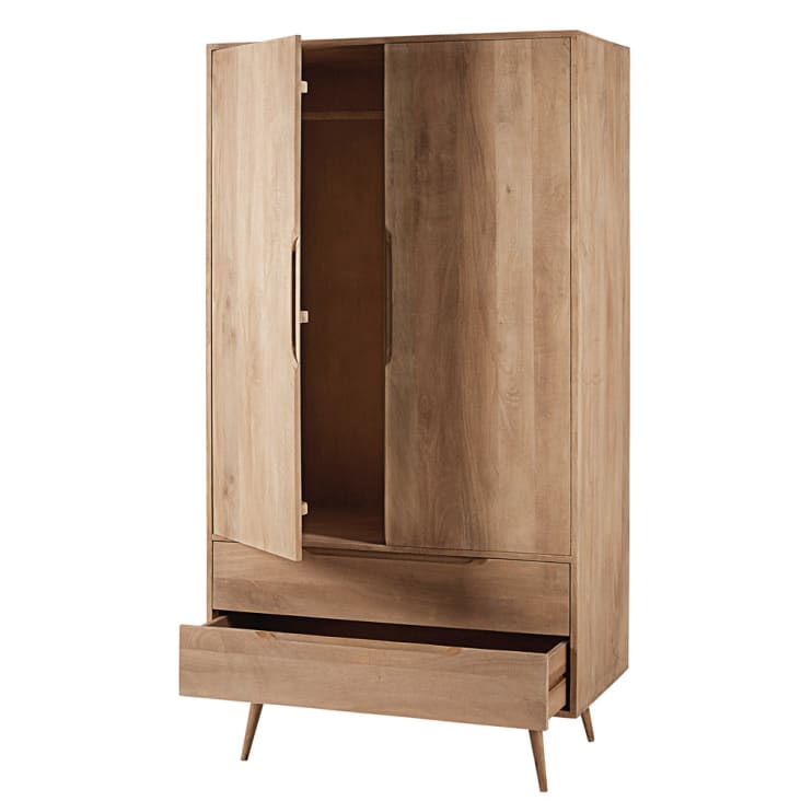 Maisons du Monde Trocadero - Armario con 2 puertas y 2 cajones de mango macizo Ventas relámpago