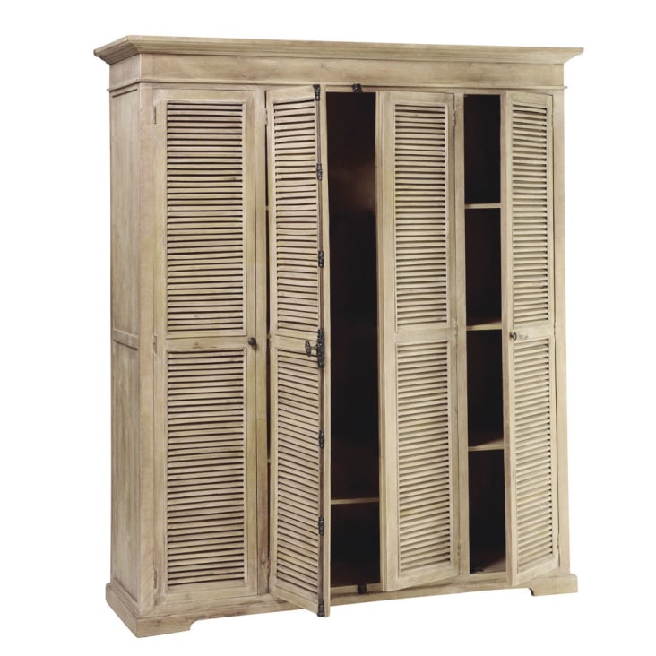 Maisons du Monde Persiennes - Armario de mango y acacia Tienda