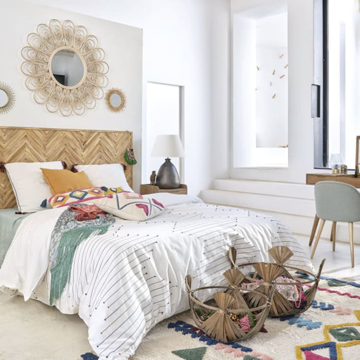 Maisons du Monde Trocadero - Tocador vintage de mango macizo Liquidación