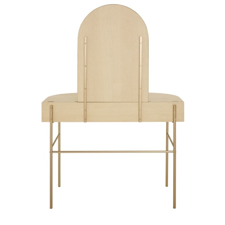Maisons du Monde Ormond - Tocador con 2 puertas trampilla y 1 cajón en metal en color latón Mejor oferta