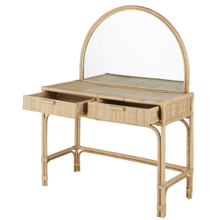 Maisons du Monde Bornéo - Tocador con 2 cajones de rejilla de ratán Envío gratis