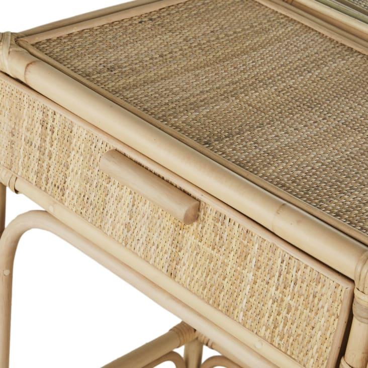 Maisons du Monde Bornéo - Tocador con 2 cajones de rejilla de ratán Envío gratis