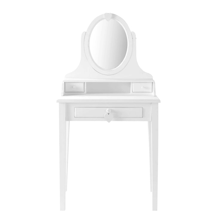 Maisons du Monde Valentine - Tocador blanco con 3 cajónes