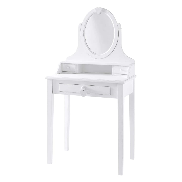 Maisons du Monde Valentine - Tocador blanco con 3 cajónes Envío gratis