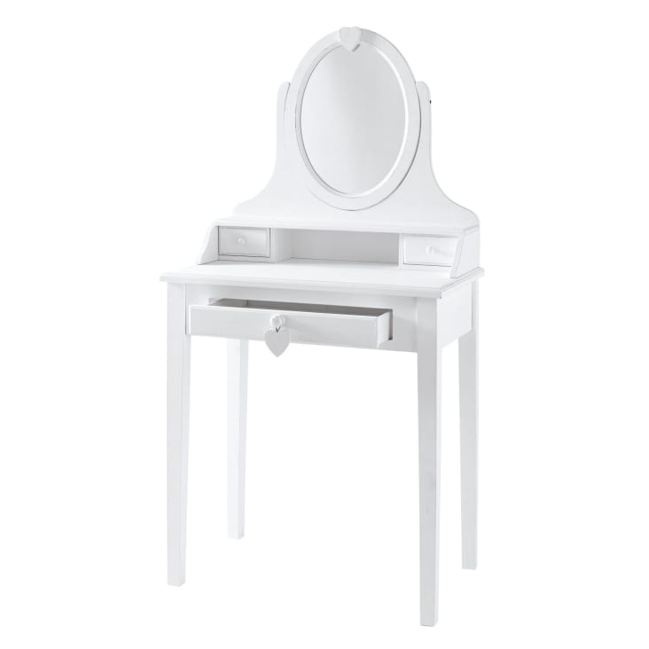 Maisons du Monde Valentine - Tocador blanco con 3 cajónes Envío gratis