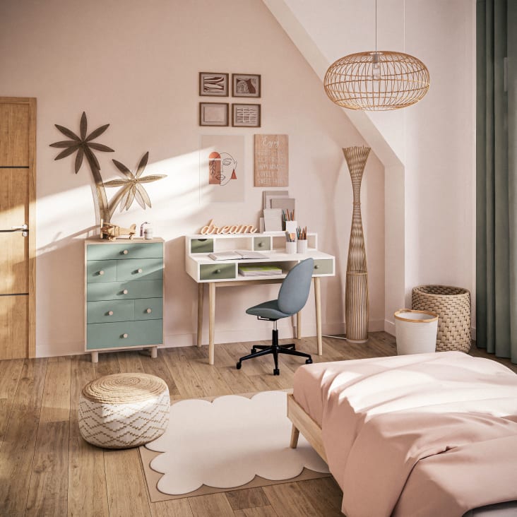 Maisons du Monde Automn - Cajonera con 5 cajones bicolor ÚLTIMAS EDICIONES