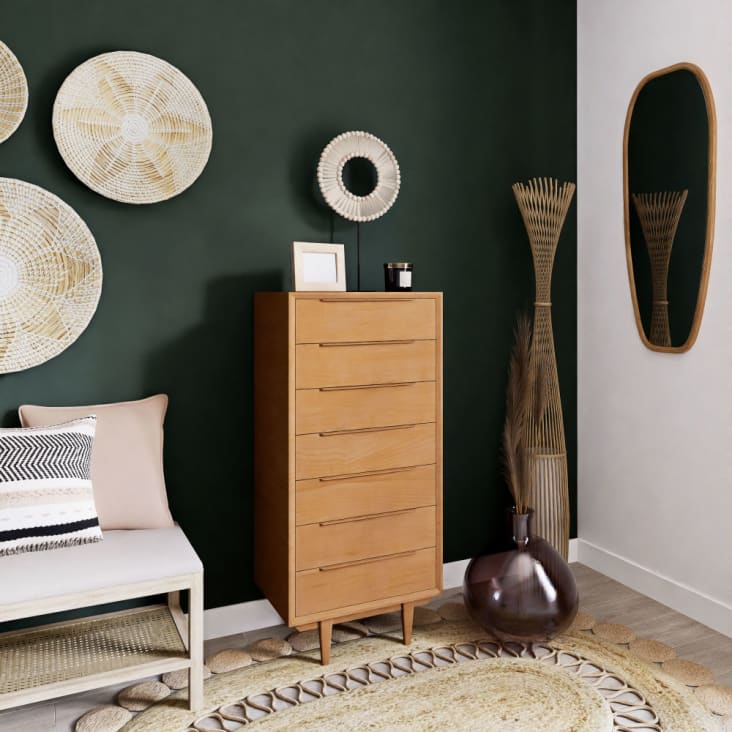 Maisons du Monde Portobello - Mueble semanario vintage de 7 cajones Último día