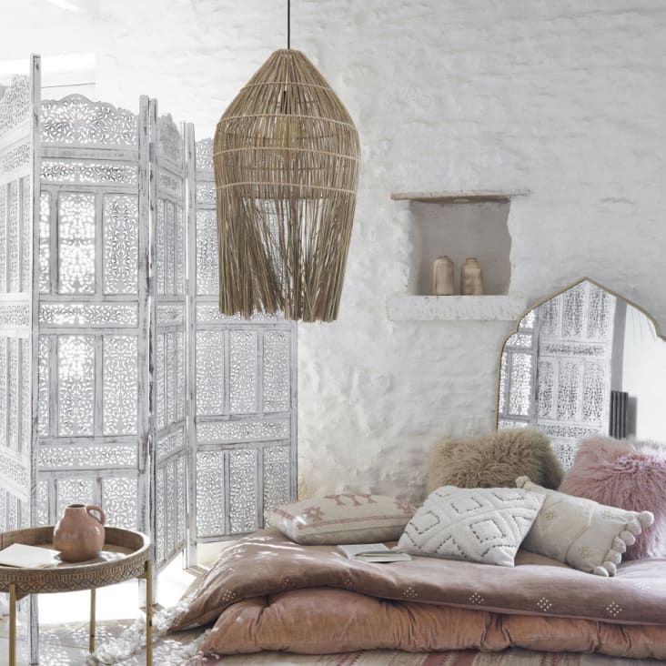 Maisons du Monde NAZCA - Biombo blanqueado Ofertas de temporada