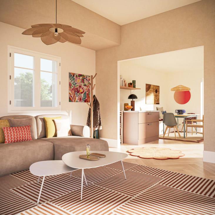 Maisons du Monde Perchero de madera de eucalipto y mango 2025