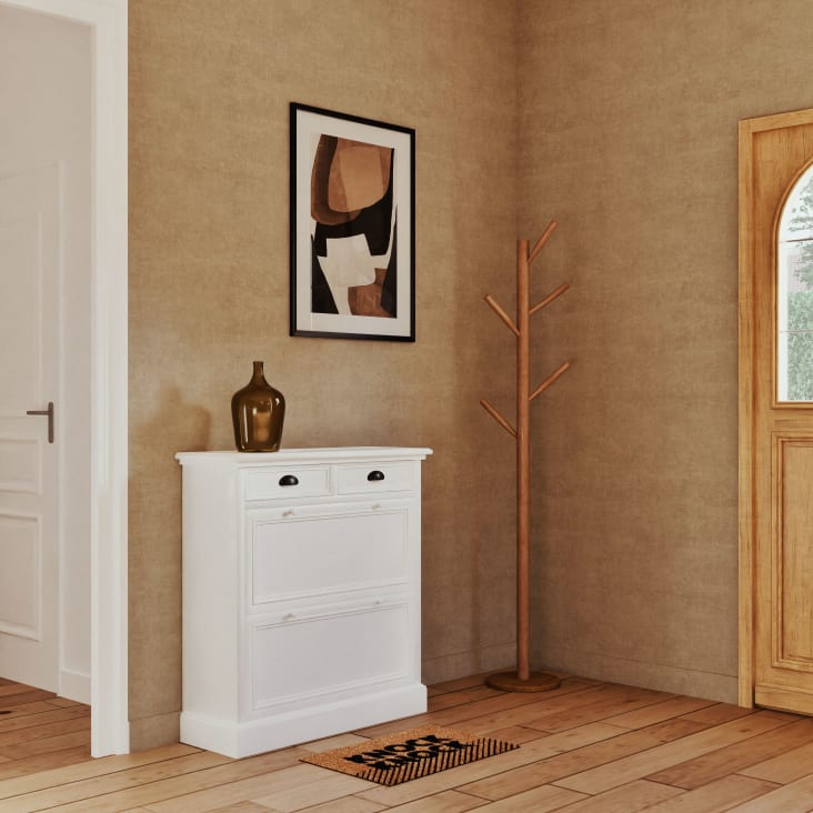 Maisons du Monde Perchero de madera de eucalipto y mango 2025