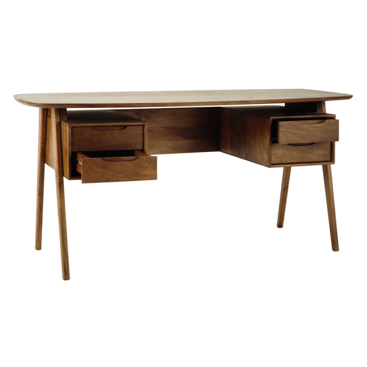 Maisons du Monde Janeiro - Escritorio vintage de madera de mango Outlet online