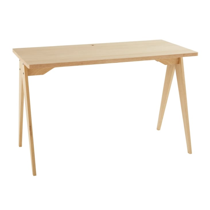 Maisons du Monde Eko Business - Escritorio profesional de roble L.120 Rebajas