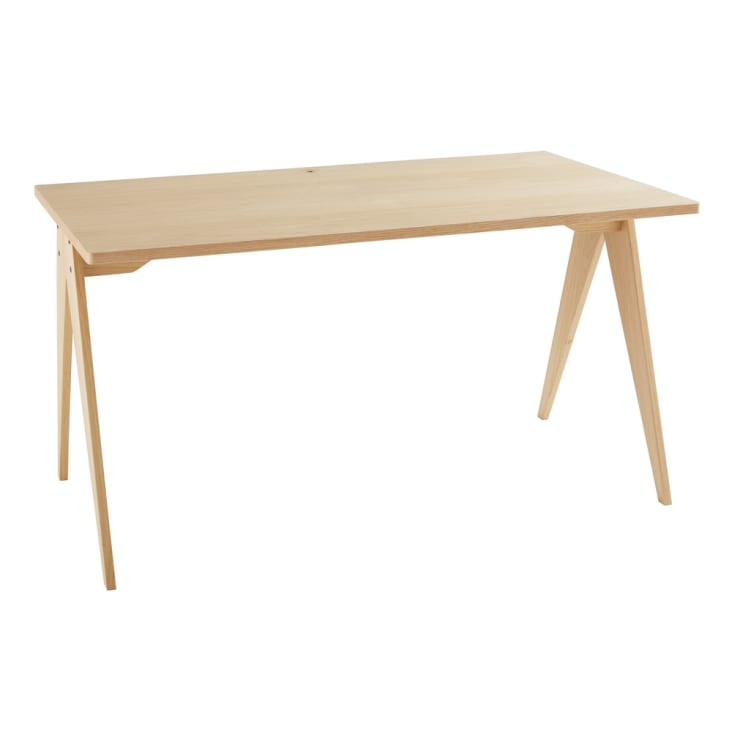 Maisons du Monde Eko Business - Escritorio profesional de roble L.140 Venta caliente