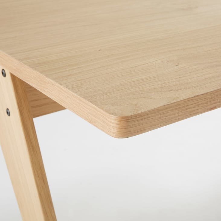 Maisons du Monde Eko Business - Escritorio profesional de roble L.140 Venta caliente