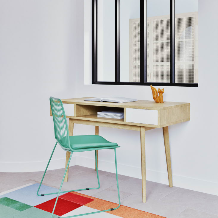Maisons du Monde Fjord - Escritorio vintage 2 cajones Envío gratis