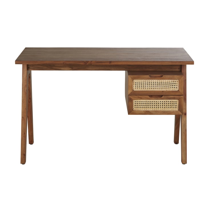 Maisons du Monde Santa Fe - Escritorio de madera maciza de acacia