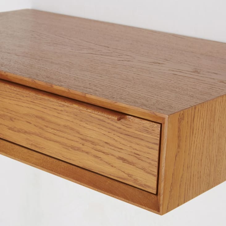 Maisons du Monde Portobello - Estantería de pared para escritorio vintage con 1 cajón Últimos 2 días