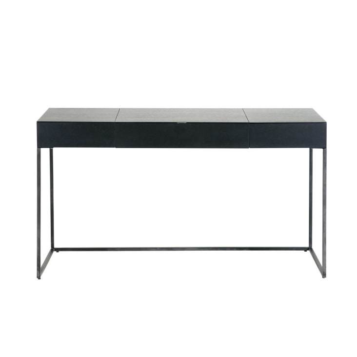 Maisons du Monde Opal - Escritorio con 2 cajones negro