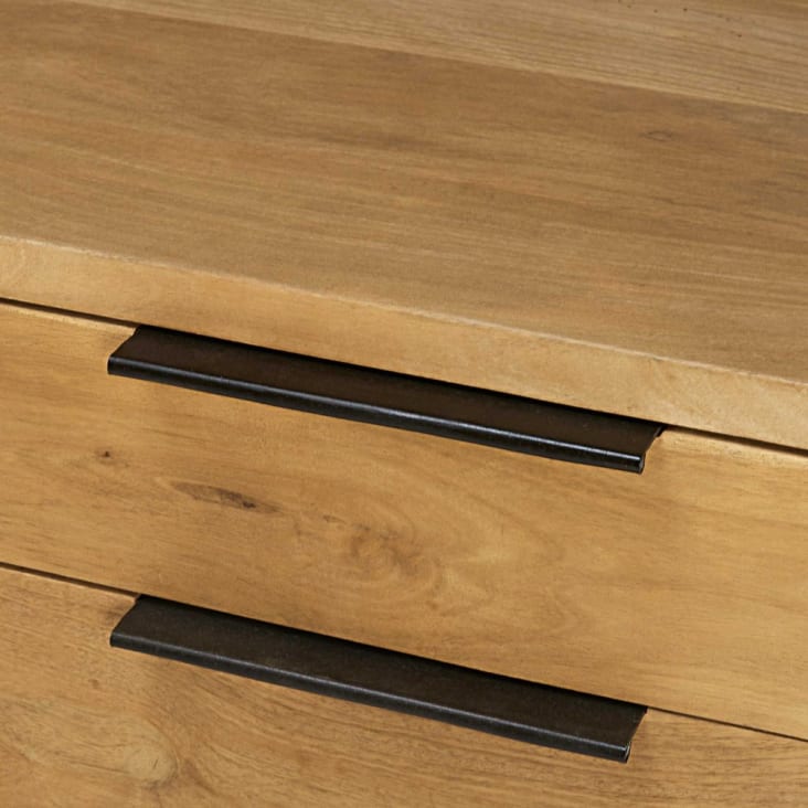 Maisons du Monde Metropolis - Escritorio con 4 cajones de mango y acacia Oferta especial de fábrica