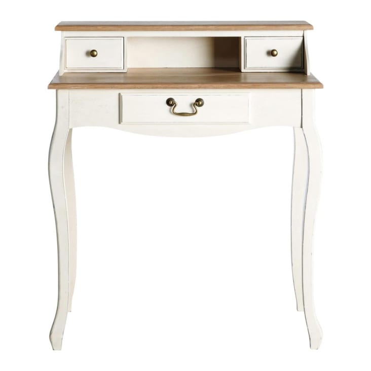 Maisons du Monde Léontine - Escritorio-secreter color crema