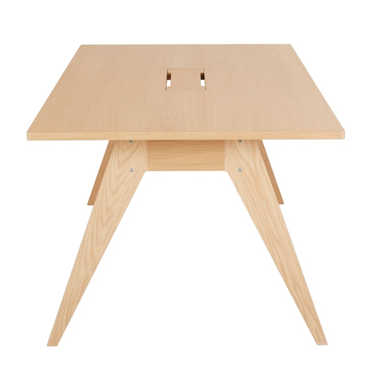 Maisons du Monde Eko Business - Mesa de reuniones para 6/8 personas L.200 Tienda de fábrica