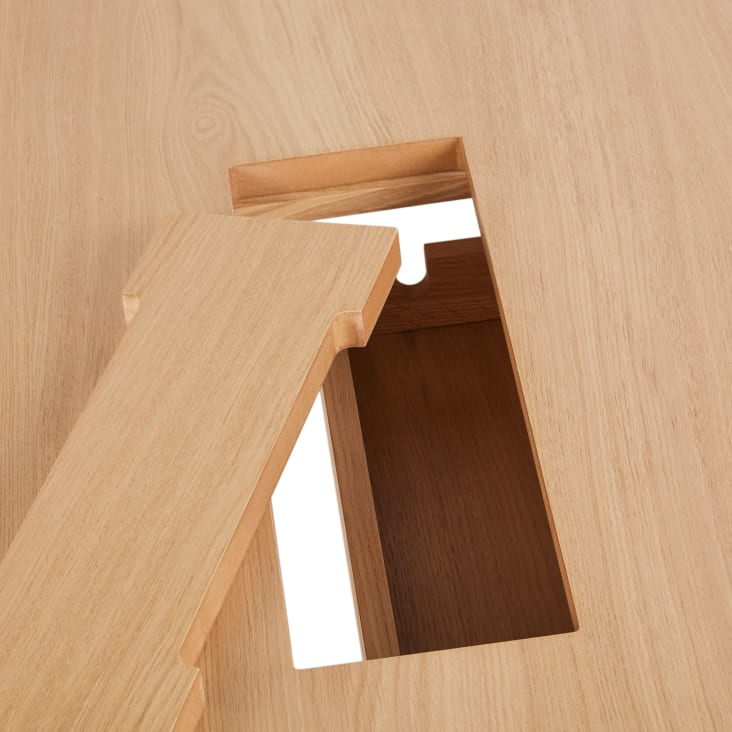 Maisons du Monde Eko Business - Mesa de reuniones para 6/8 personas L.200 Tienda de fábrica