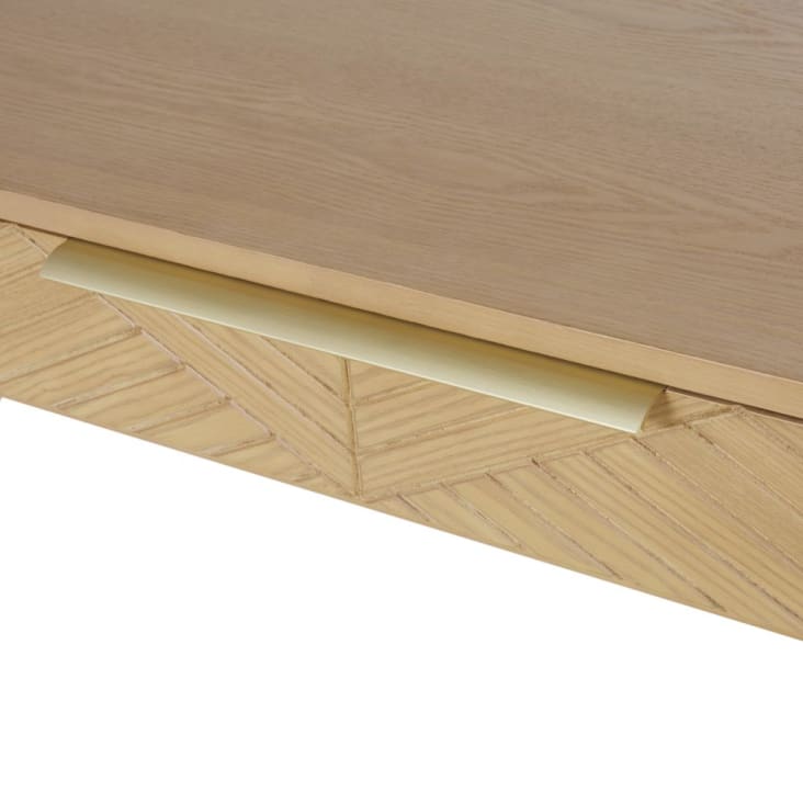 Maisons du Monde Axelle - Escritorio esquinero con un cajón Ahorra y exporta